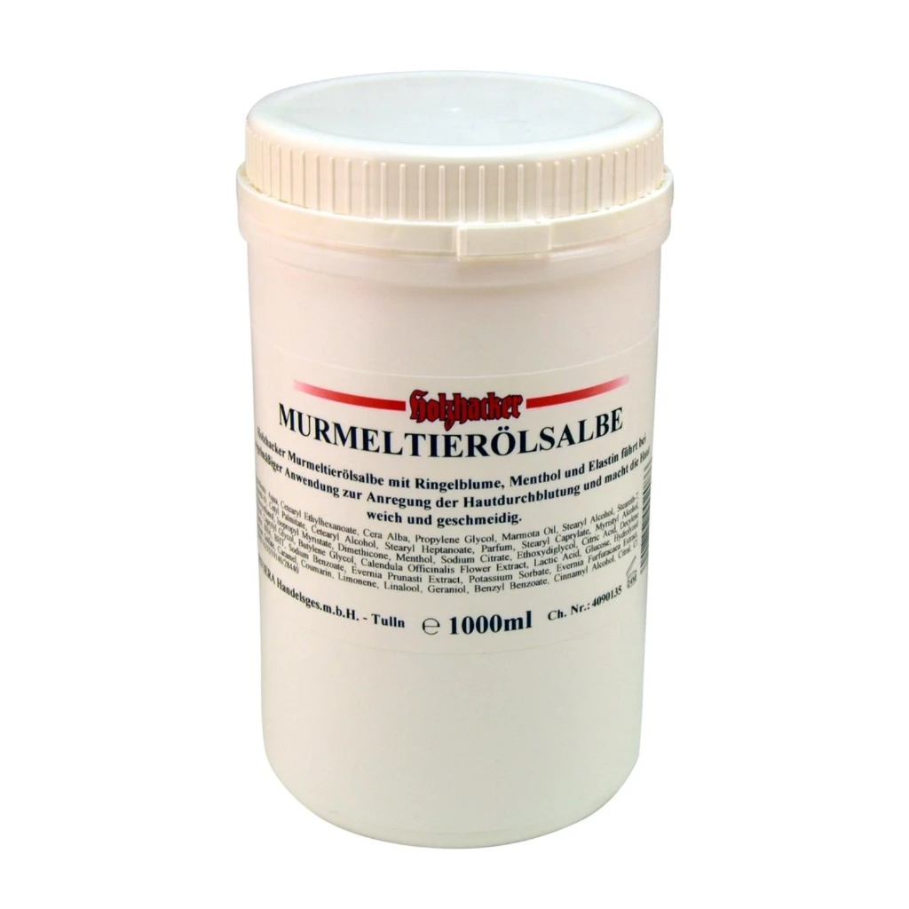 [MTCR1000P] Holzhacker Murmeltieröl Salbe 1000 ml