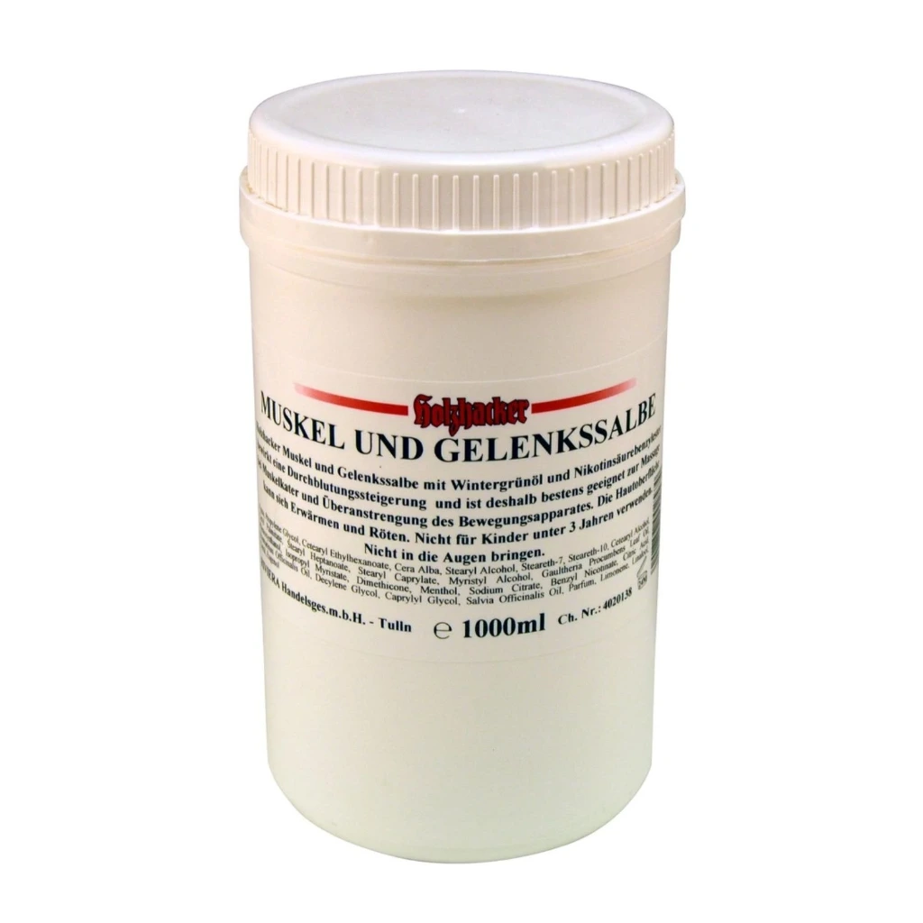 [MUGS1000P] Holzhacker Muskel & Gelenkssalbe 1000 ml