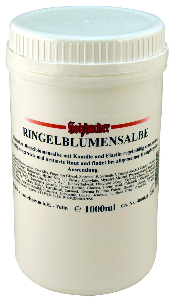 [RBCR1000P] Holzhacker Ringelblumensalbe 1000 ml