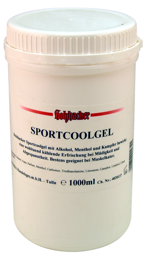 [SCGE1000] Holzhacker Sportcoolgel 1000 ml