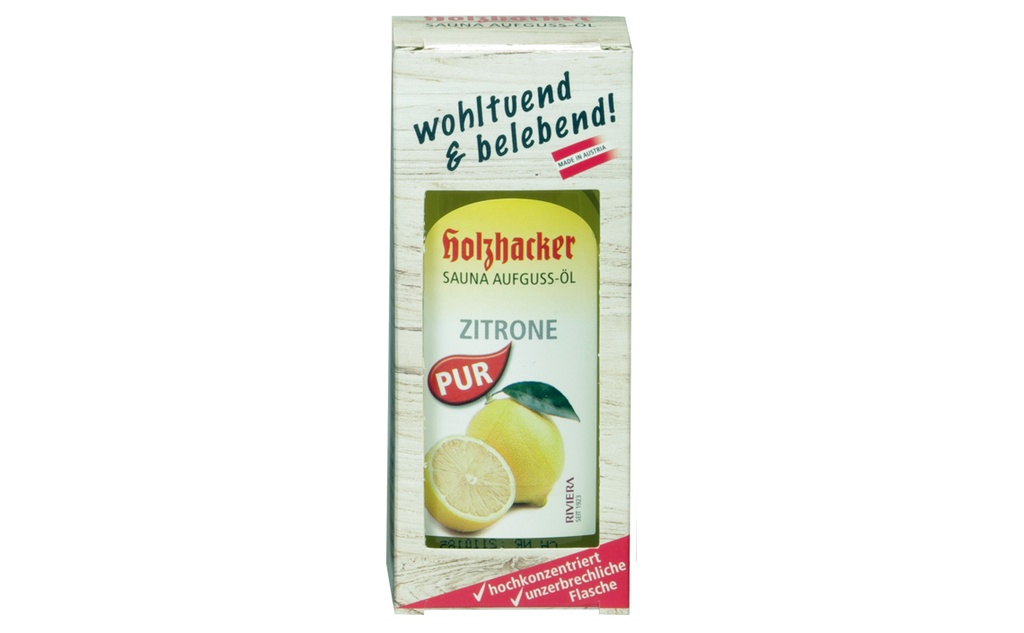 [SOCI0075] Holzhacker Sauna Aufguss-Öl Zitrone 75 ml