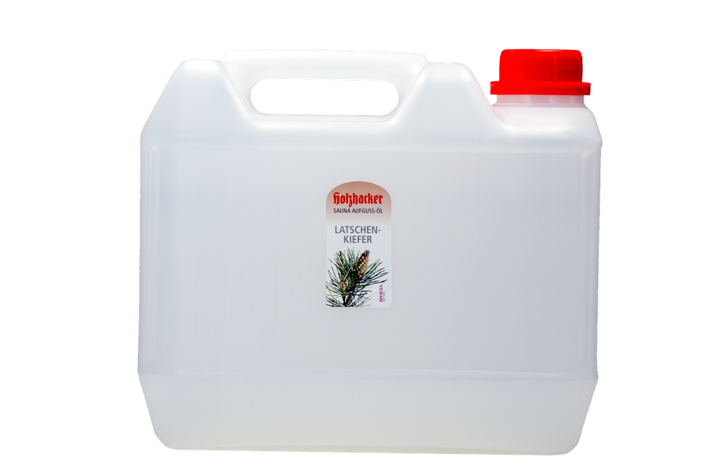 [SOLK5000] Holzhacker Sauna Aufguss-Öl Latschenkiefer 5000 ml