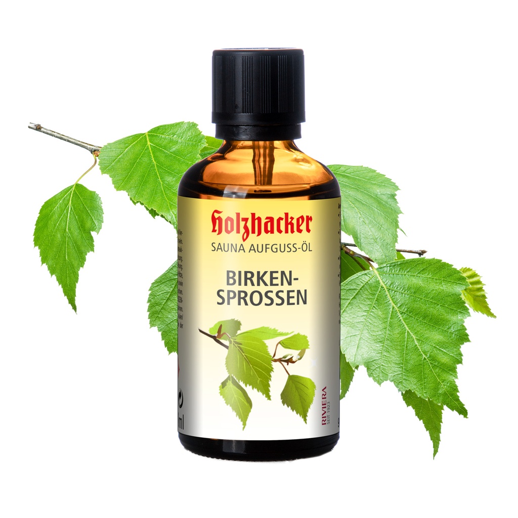 [SOBI0060] Holzhacker Sauna Aufguss-Öl Birkensprossen 60 ml