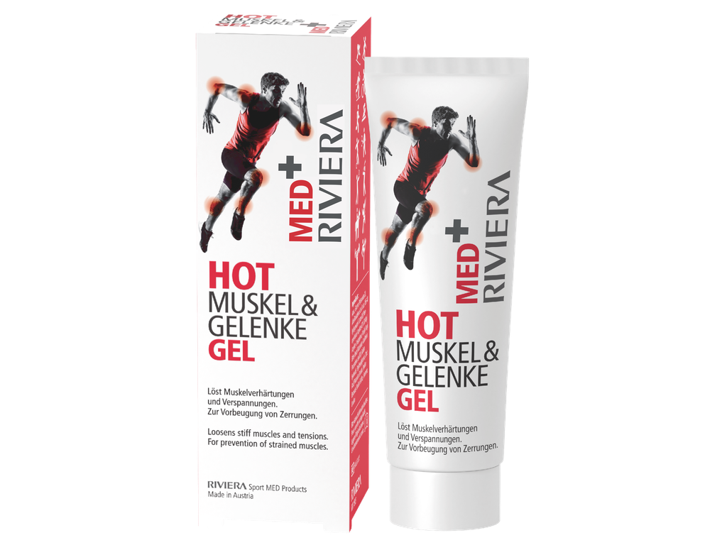 [HMGG0075] RIVIERA MED+ Hot Muskel & Gelenke Gel 75ml